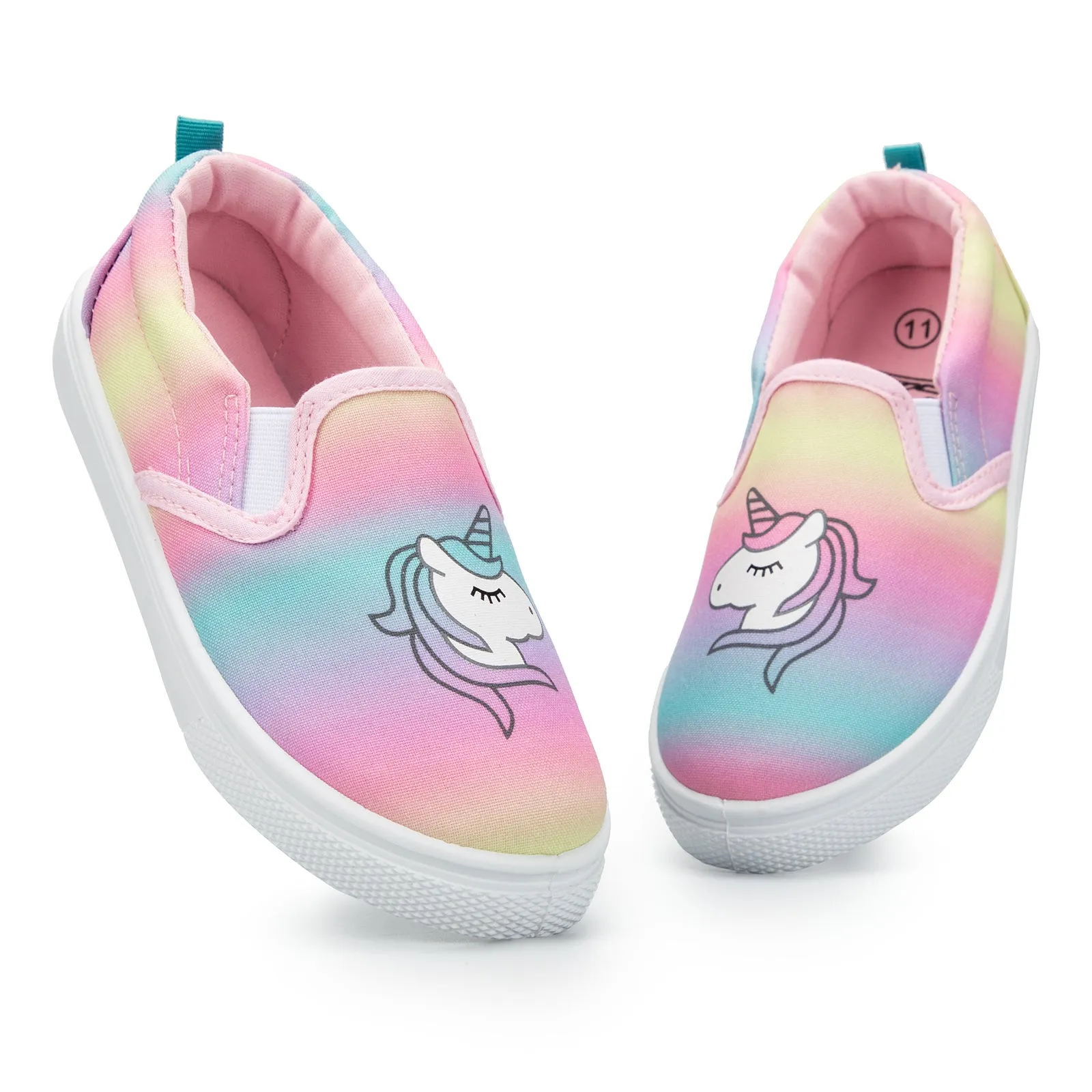 Unicorn Print Slip-on Colorful Espadrilles