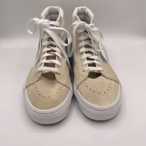 Vans Sk8-Hi Lace Up Shoes Men's Size 5 Women's Size 6.5 Beige