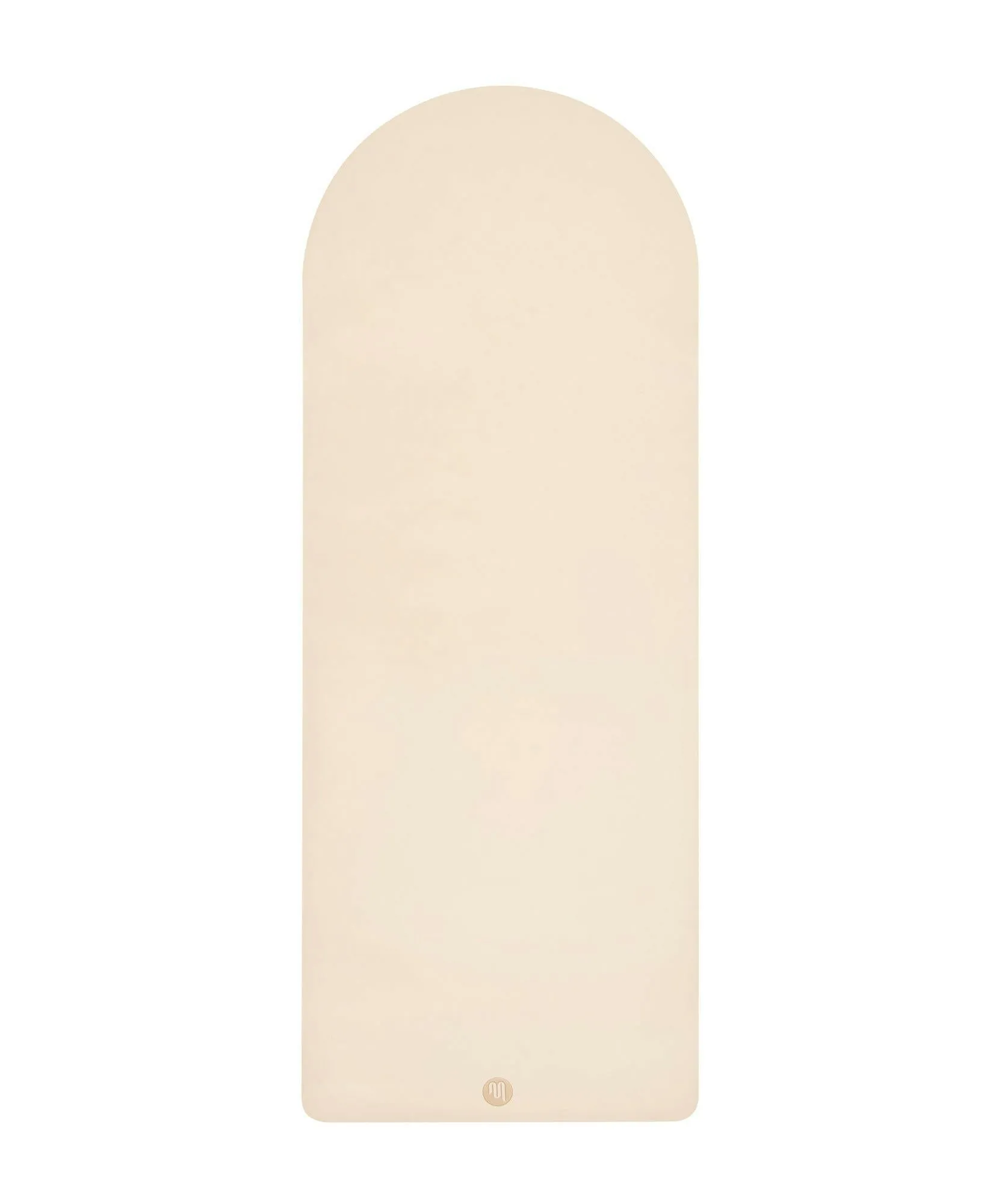 Vegan Leather Curved Studio Mat - Almond 6mm