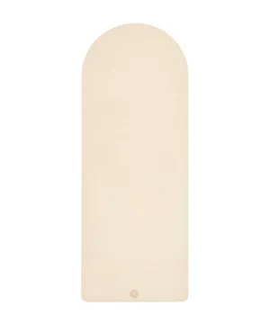 Vegan Leather Curved Studio Mat - Almond 6mm