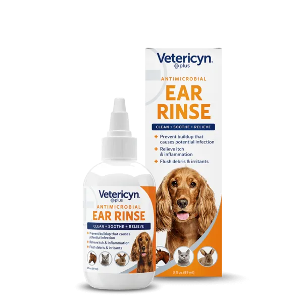 Vetericyn Plus Antimicrobial Ear Rinse