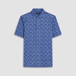 Victor Leaf Print OoohCotton Polo