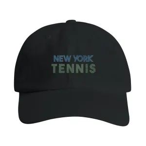 Vintage Cap New York Tennis 2  - Embroidered Design