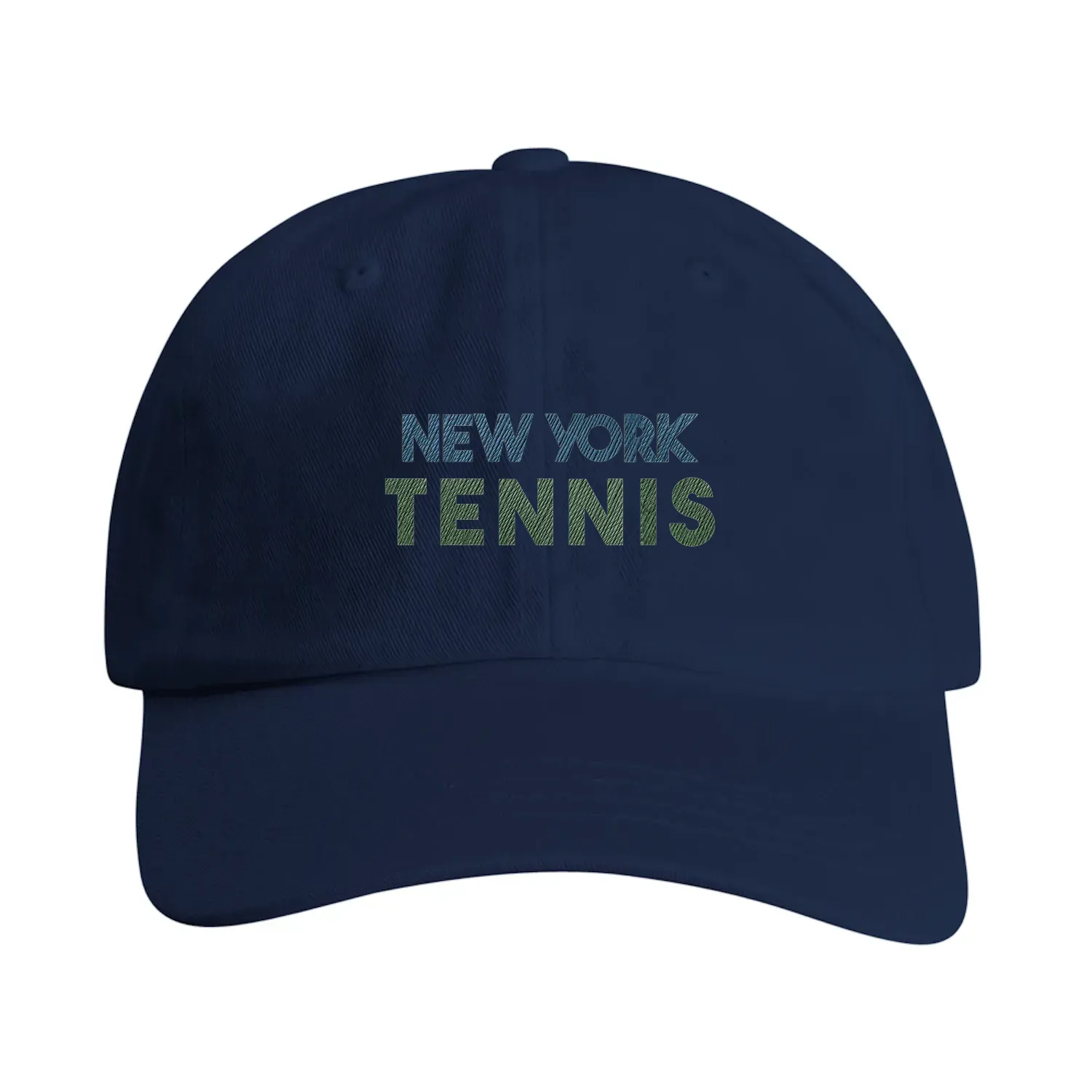 Vintage Cap New York Tennis 2  - Embroidered Design
