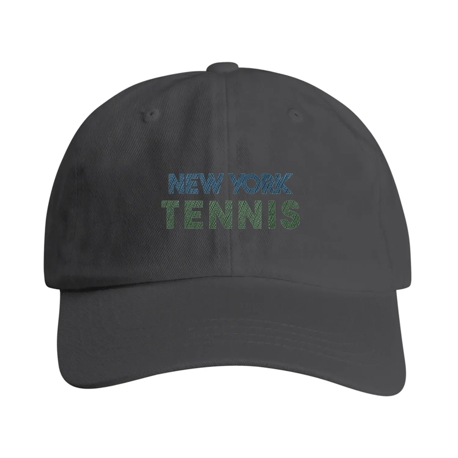 Vintage Cap New York Tennis 2  - Embroidered Design