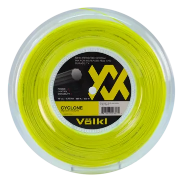 Volkl Cyclone 16/1.30 Tennis String Reel (Neon Yellow)
