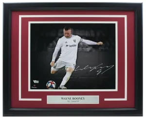 Wayne Rooney Signed Framed D.C United 11x14 Soccer Photo Fanatics