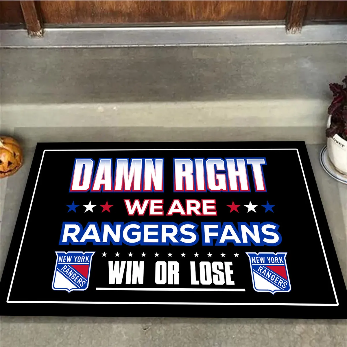 We are NYRG Fans - Anti Slip Indoor Doormat