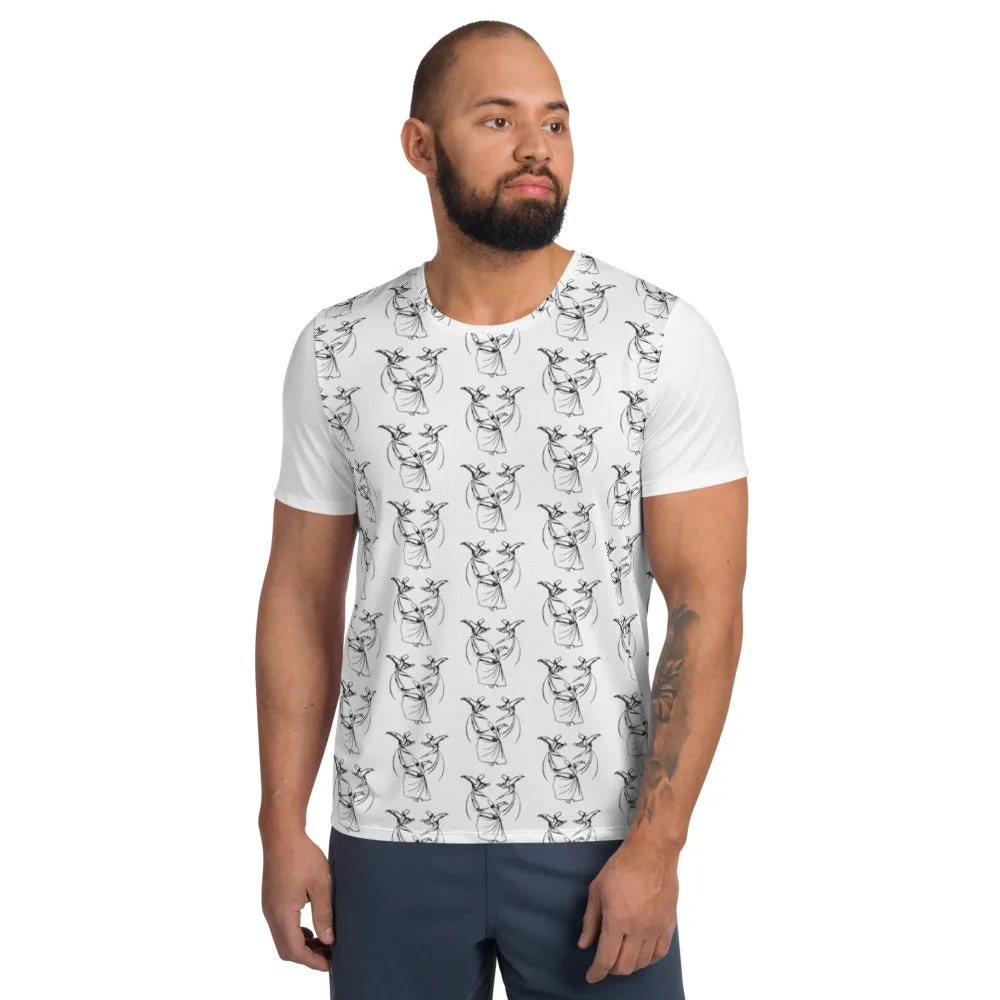 Whirling Dervish Athletic T-shirt