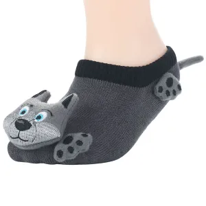 Wild Habitat Baby Non-Slip socks-Wolf Pattern