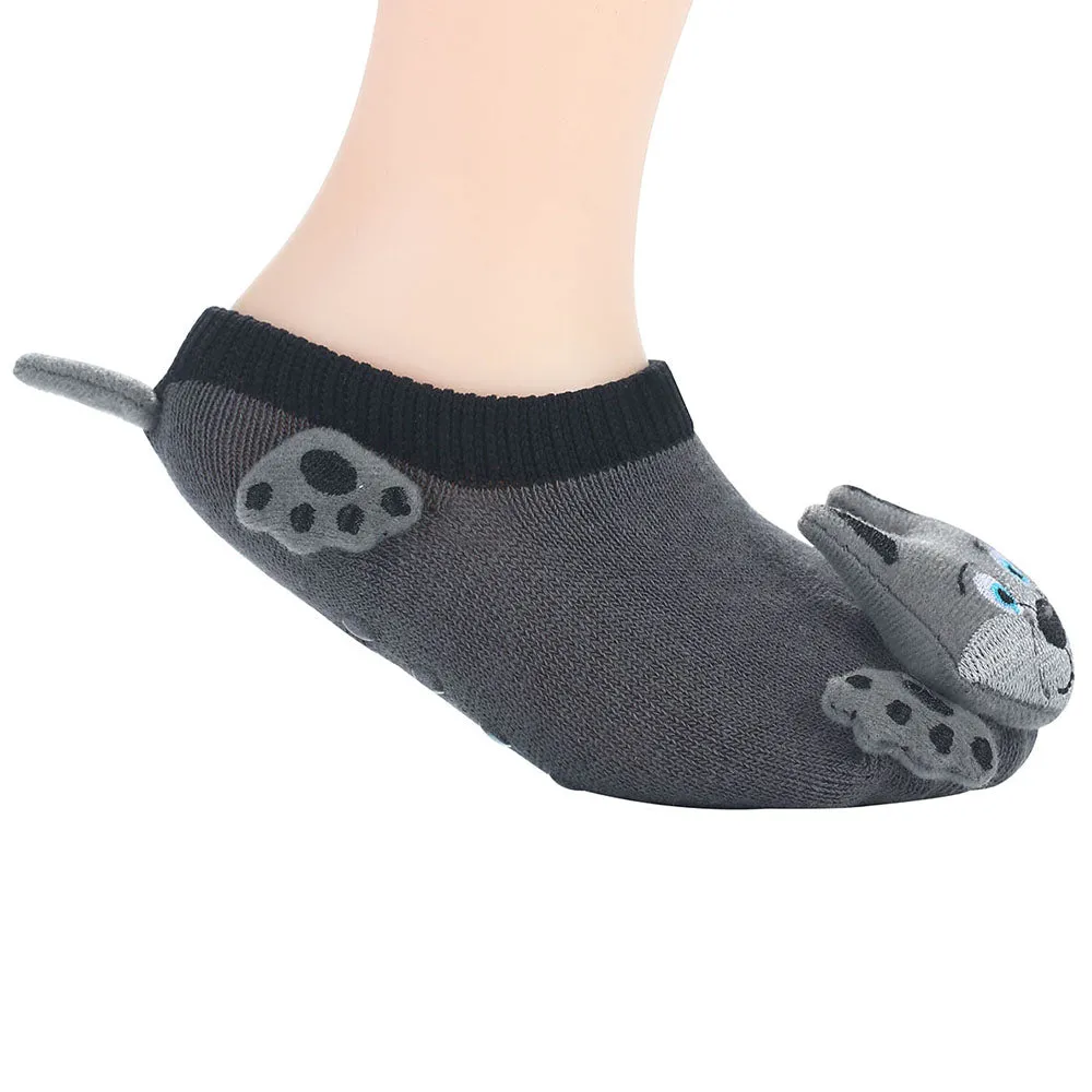 Wild Habitat Baby Non-Slip socks-Wolf Pattern
