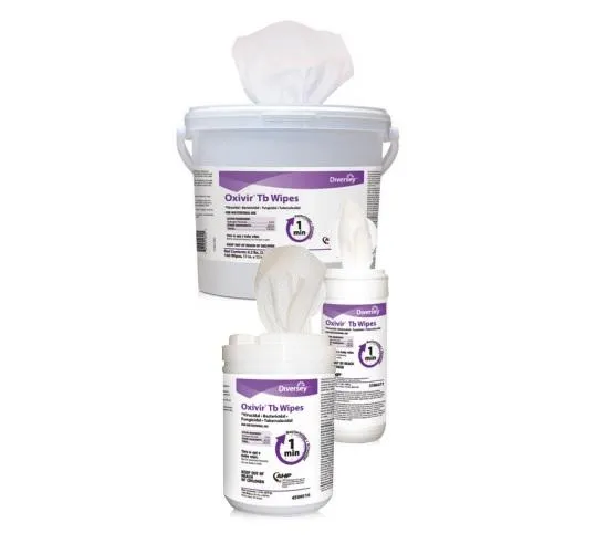Wipe Disinfectant Oxivir TB Disinfectant 7x8 by Sealed Air