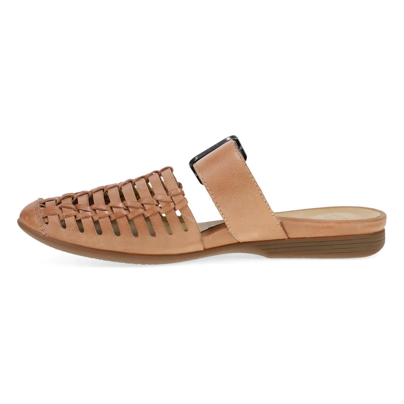 Women's Dankso Leilani 2048150600 Color: Light Tan Burnished Nappa Mule