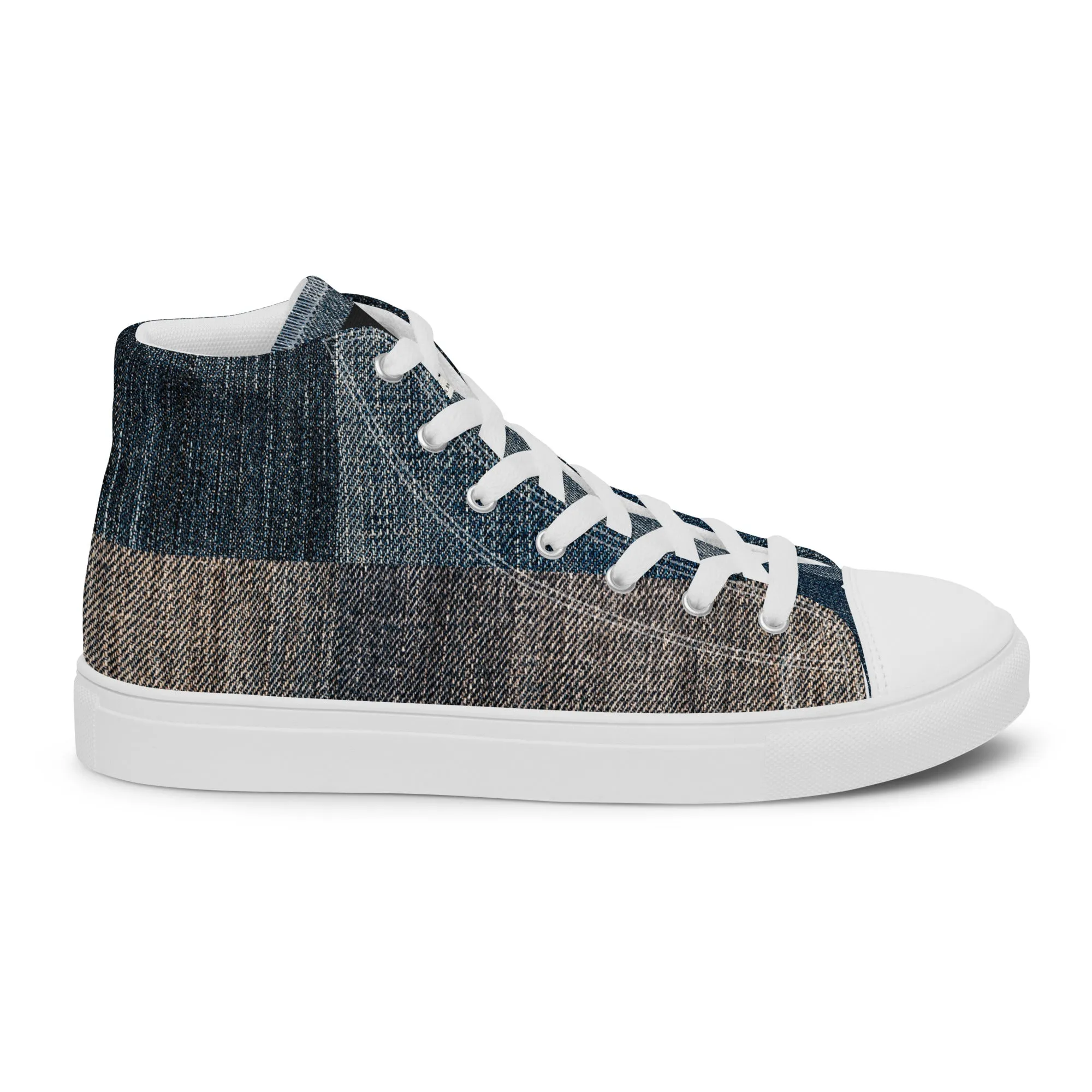 Women’s high top canvas shoes