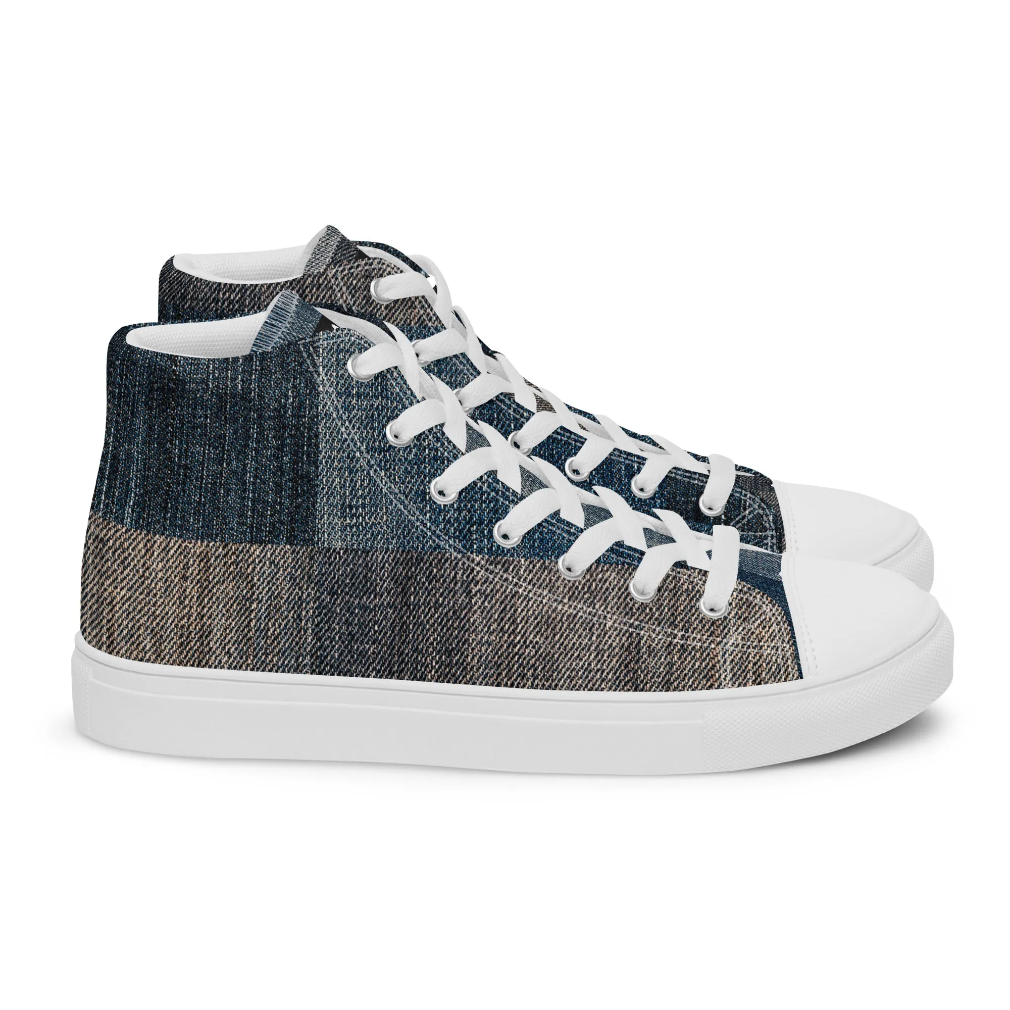 Women’s high top canvas shoes