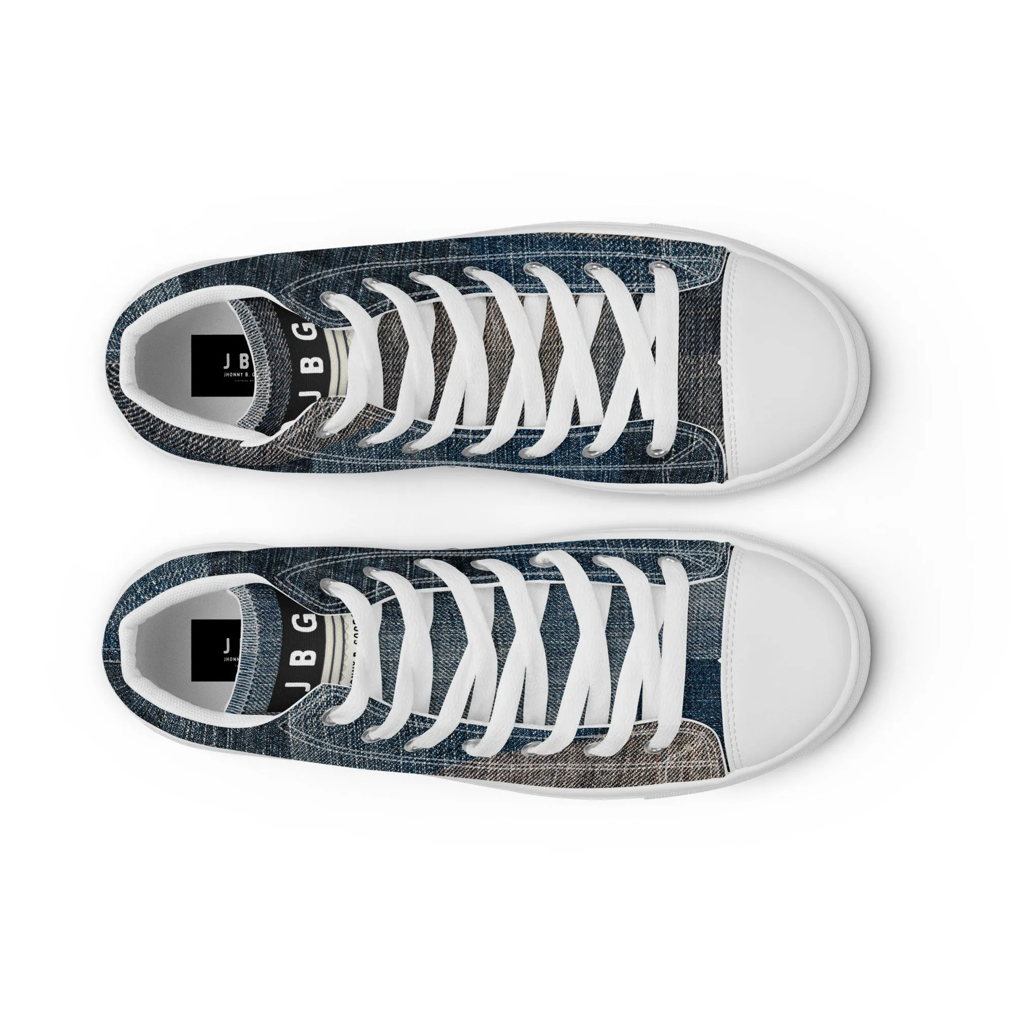 Women’s high top canvas shoes