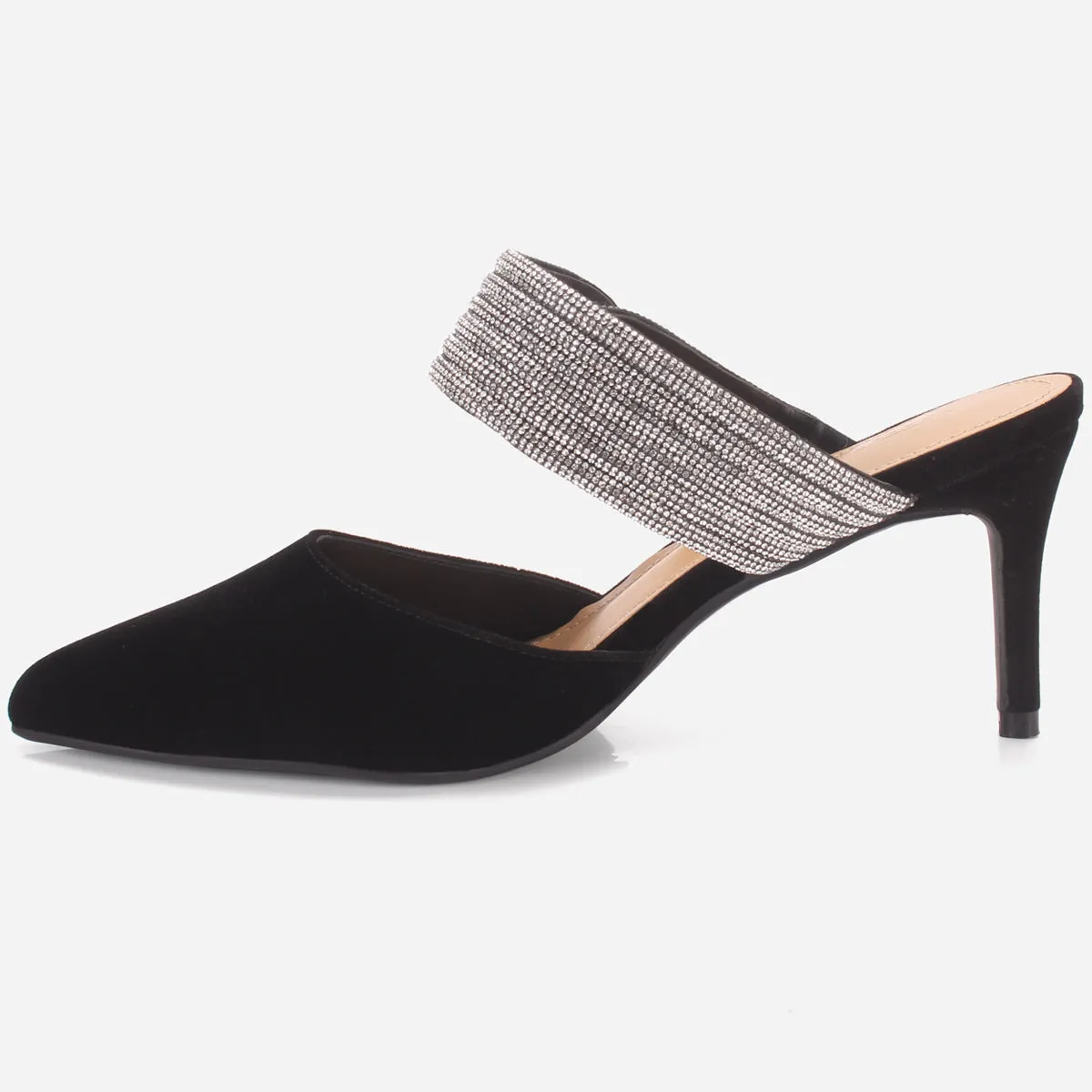 Womens "TIZANA" Pointed Tie Decorated Wedding Sandals