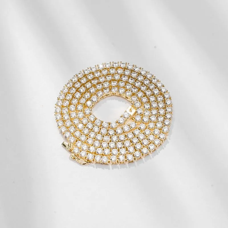 Womens Tennis Chain Bundle