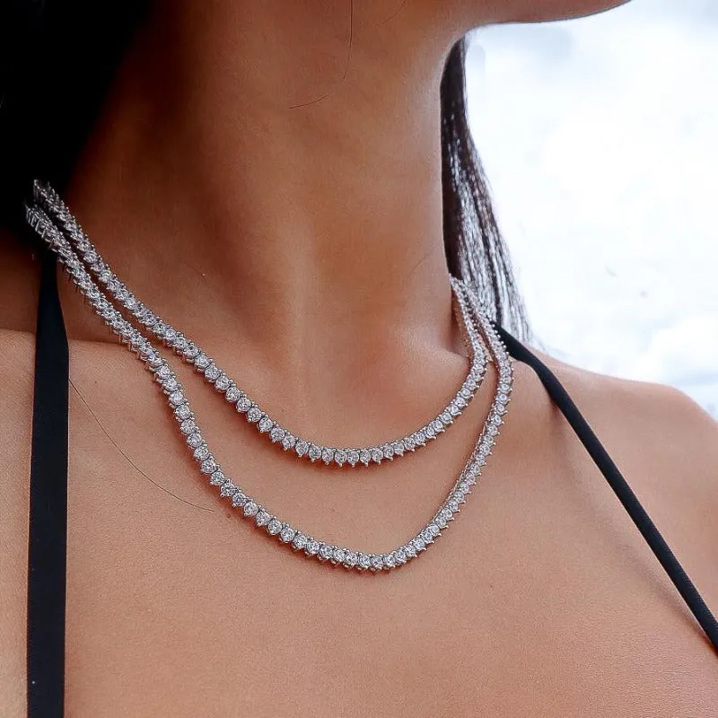 Womens Tennis Chain Bundle