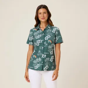 WOMEN'S UNIVERSITY OF HAWAI'I GAME DAY PERFORMANCE BUTTON FRONT