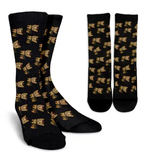Yorkie Crew Socks