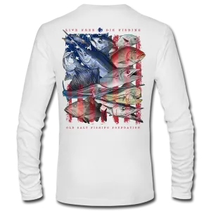 YOUTH Live Free - Saltwater Long Sleeve Performance Shirt